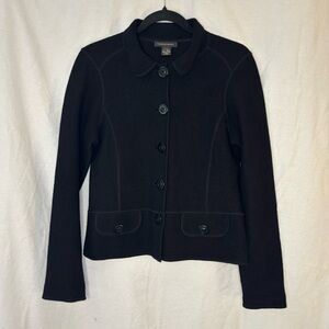 Fashion Essentials Women’s 100% Wool Cardigan. Size Small Button Up. Versatile.